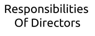 Responsibilities of directors