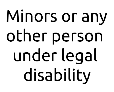 Disqualification For Appointment As A Secretary Of A Company : Minors Or Any Other Person Under Legal Disability